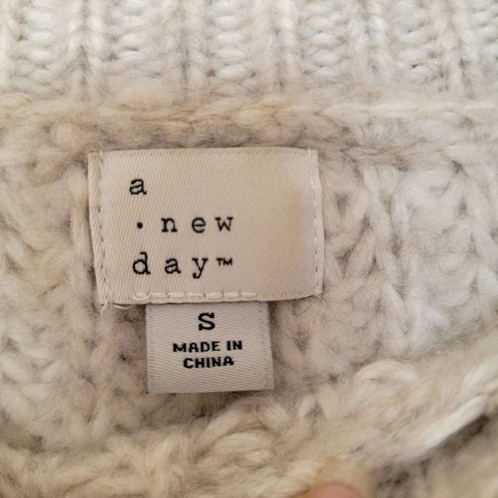 A NEW DAY new day Beige Cowl Neck Sweater